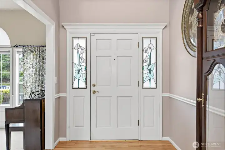 Front door - Hall entry