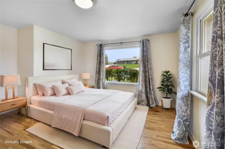*Primary Bedroom, Virtually Staged*