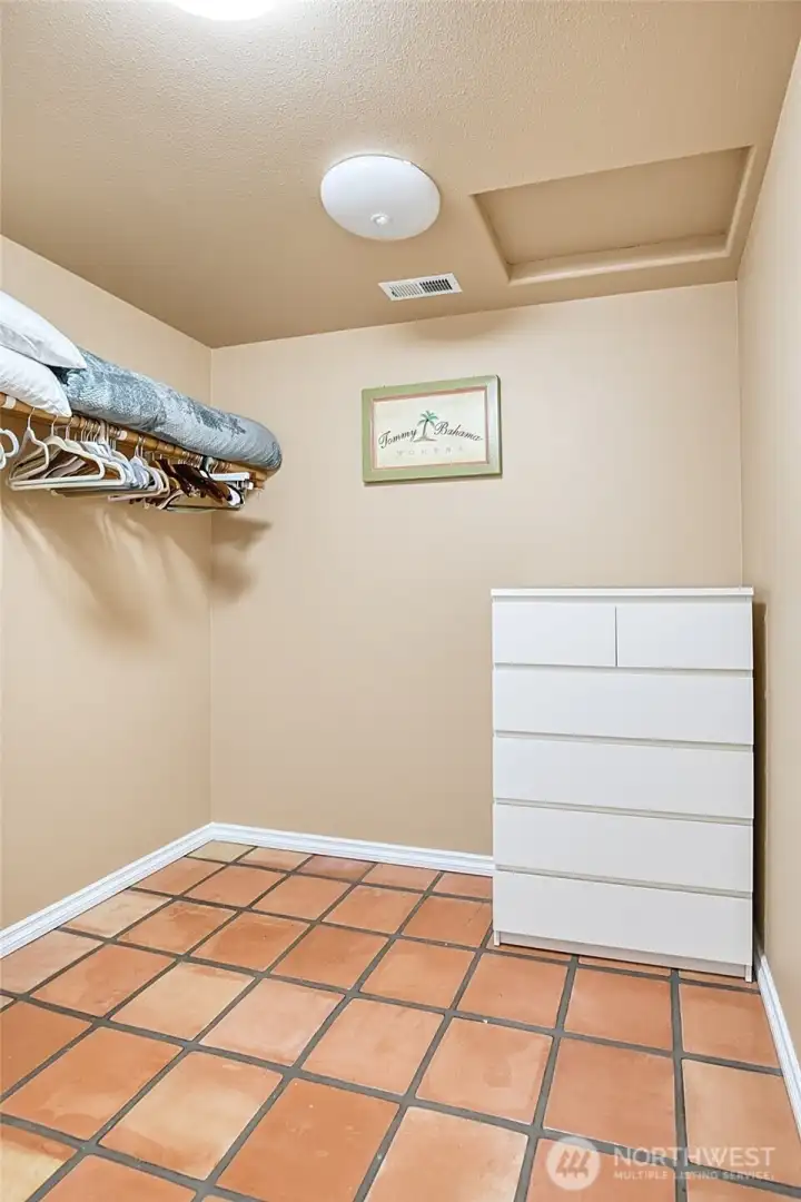 Primary Suite Walk In Closet