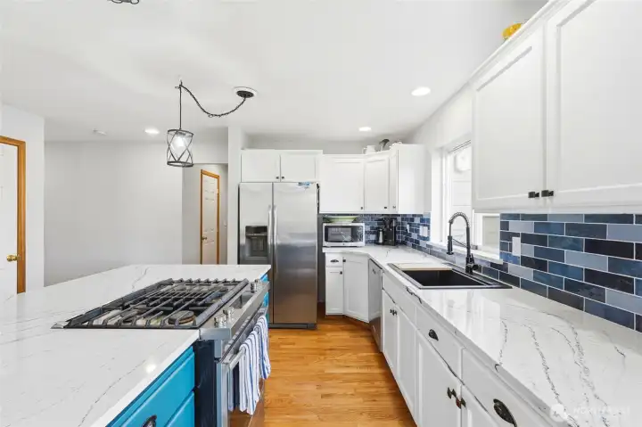 Plenty of space for cooking, gathering, and everything in between.