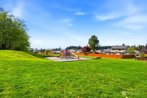 An area to play, just a few steps away