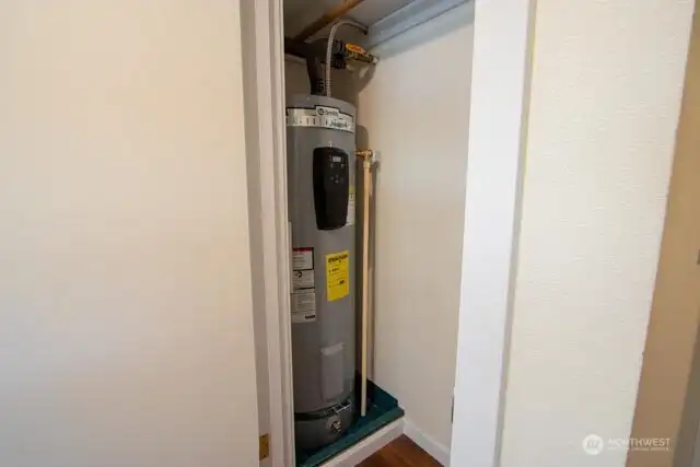 NEW hot water tank installed for New Owner!