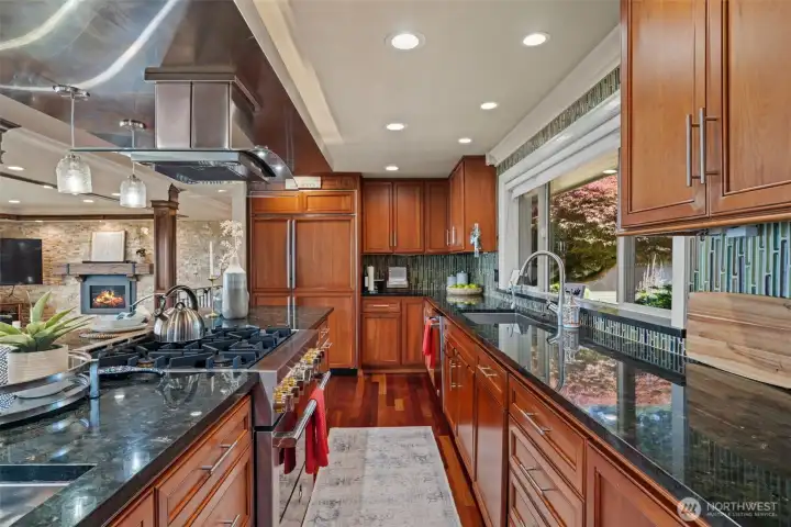 Professional grade appliances. Professional grade appliances.