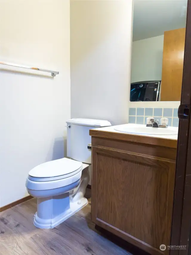 3/4 bathroom/utility room