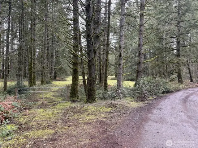 View of Gate Access From Road