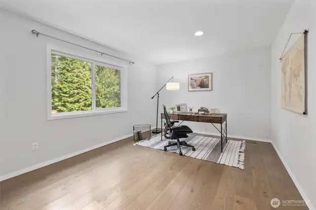 This is the fourth bedroom located off the bonus room.  Could make a great home office.