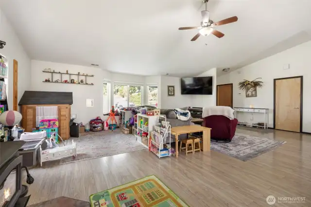 Large, open floor plan great for entertaining.