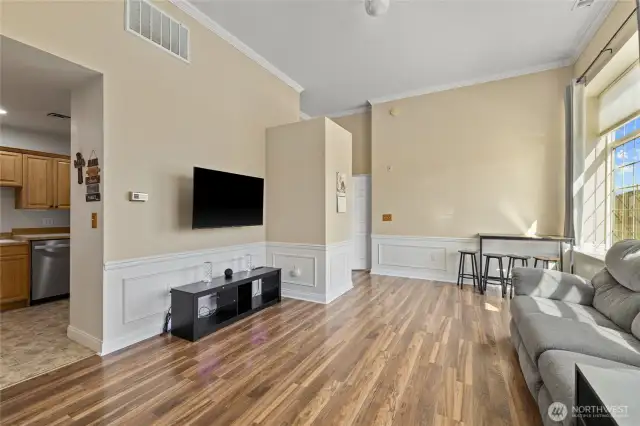Amazing natural light throughout the condo.