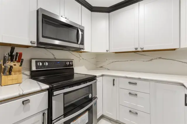 Remodeled kitchen