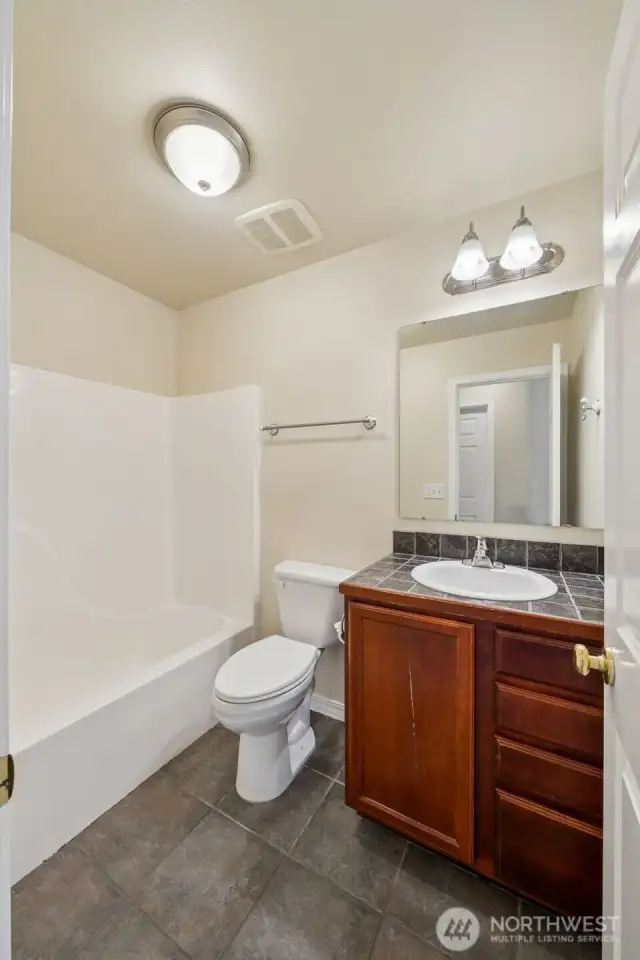 2nd full bathroom on 2nd floor of unit 234.