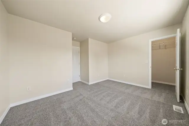 2nd bedroom with walk in closet.