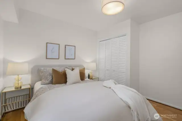 All bedrooms equipped with nice size closets