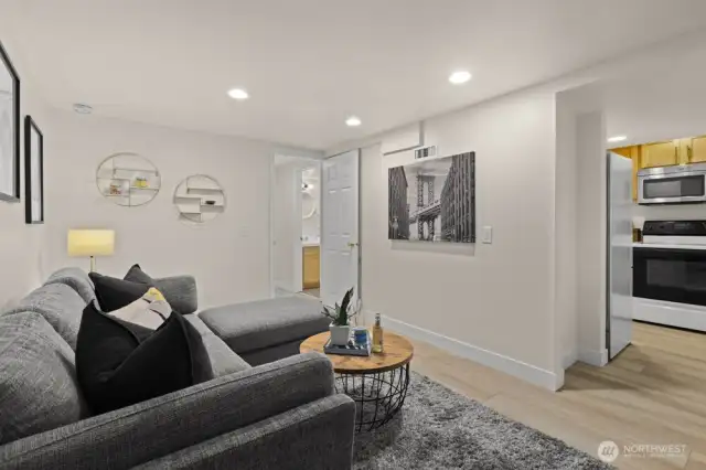 The lower level is an ADU / MIL with full 2nd kitchen