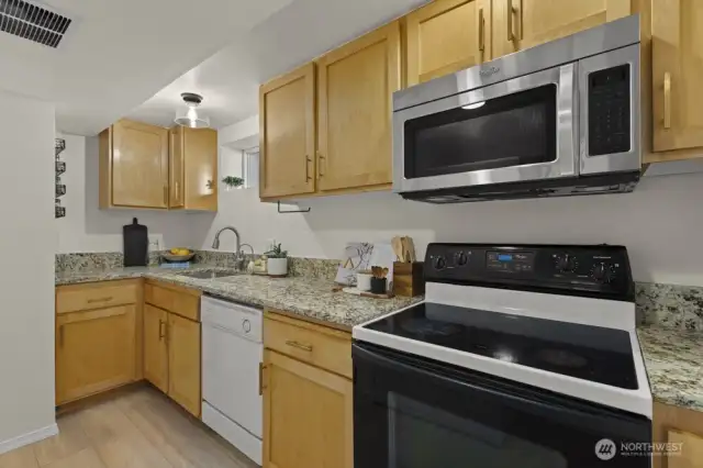 Lower level kitchen