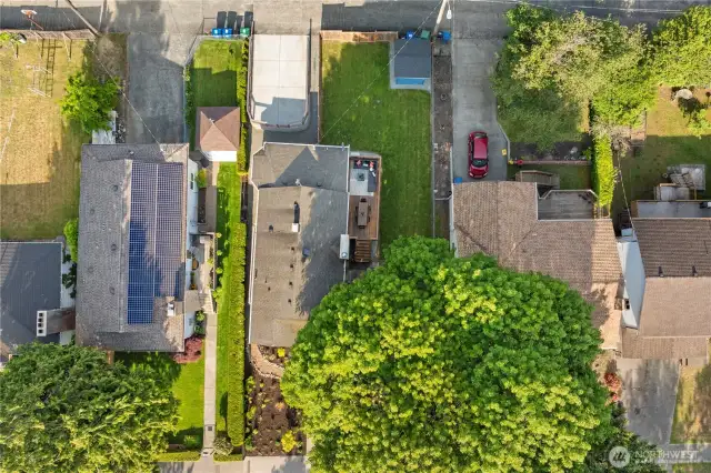 Great lot size; 6270 sq ft