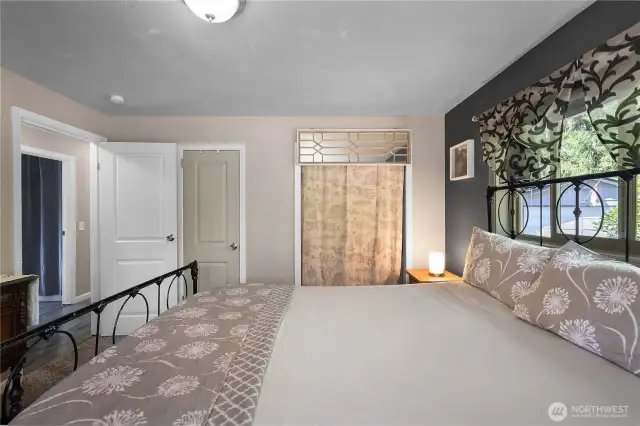 Primary bedroom has closet doors that will be replaced prior to close.