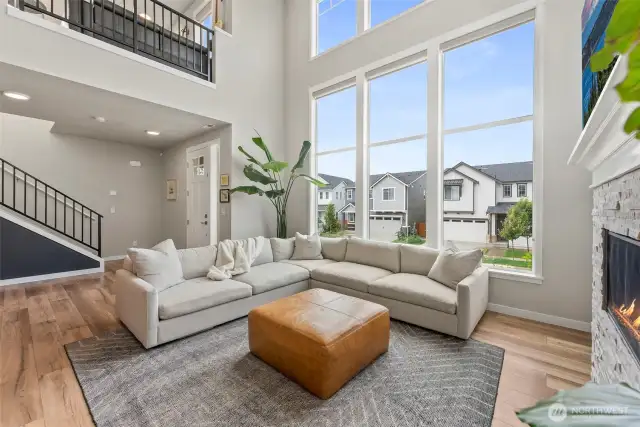 Custom Living Room Windows