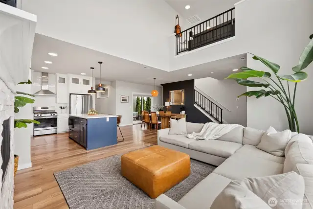 Open Loft above Living Room