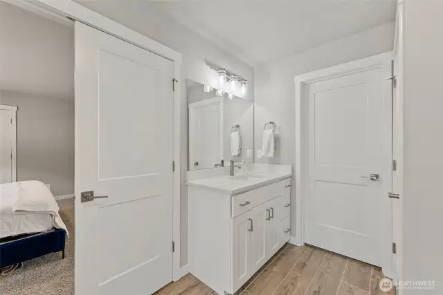 Walk-N Closet off Vanity
