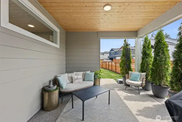 Large Covered Patio