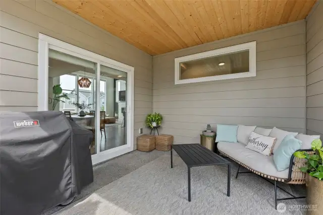 Gas Stub off Patio