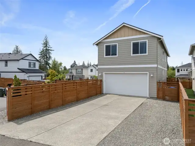 Large Driveway for Parking