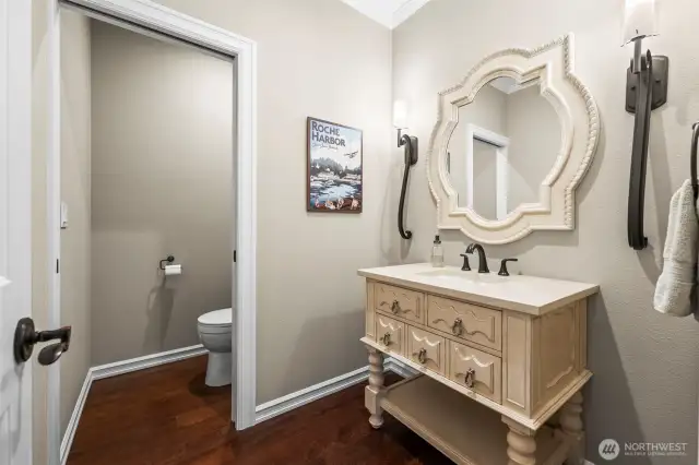 Powder room 1st floor