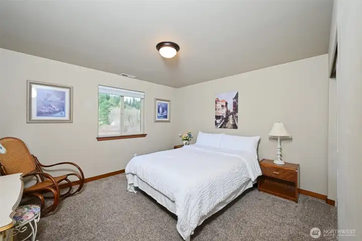 Second bedroom on the upper level.