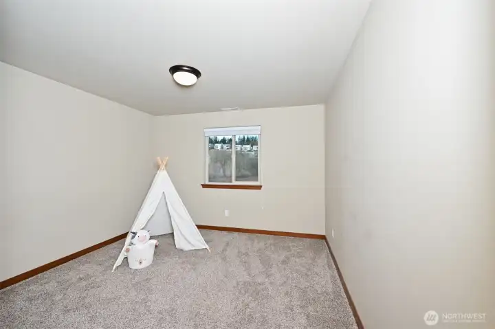 Third bedroom on the upper level.
