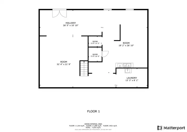 Lower level floorplan