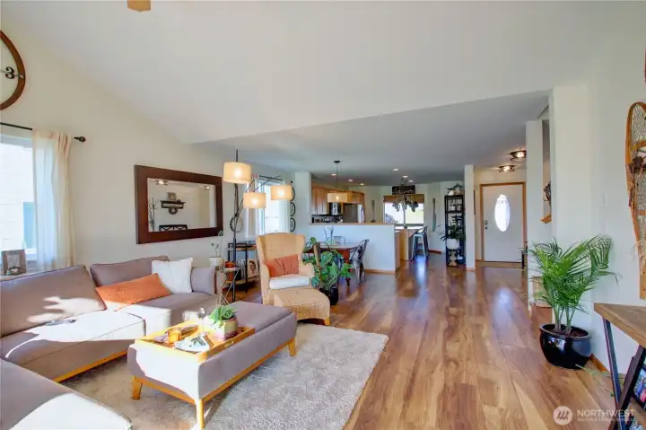 Beautiful low maintenance LPV flooring is throughout entire the home!