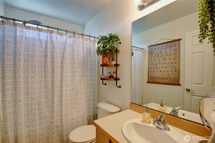 Full bathroom upstairs