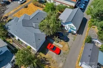 Both homes plus parking