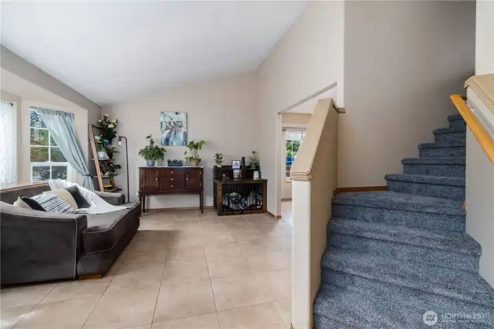 Stairs to second floor