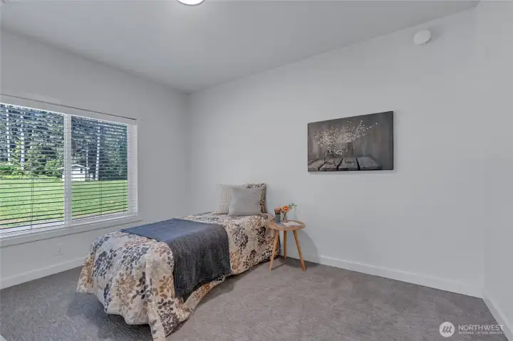 Spacious bedroom