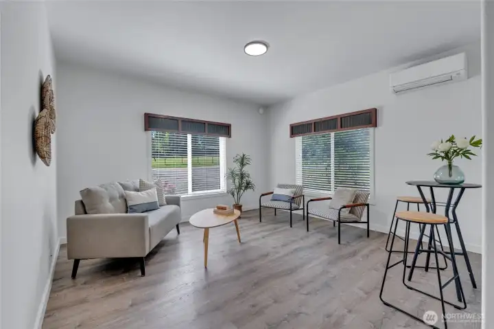 Additional living room, rec room or flex space