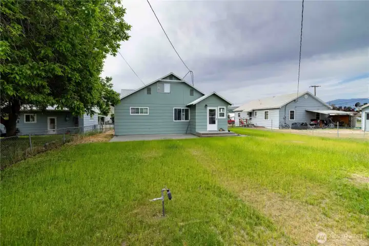 back yard