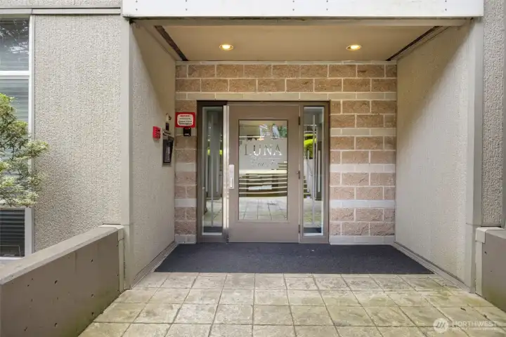 Secure entry