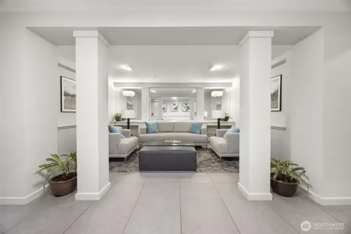 Modern lobby
