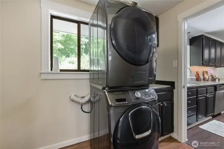 Laundry room off of the kitchen