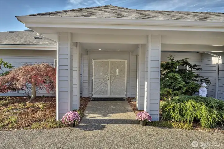 Grand Double Entry Rambler Entrance.