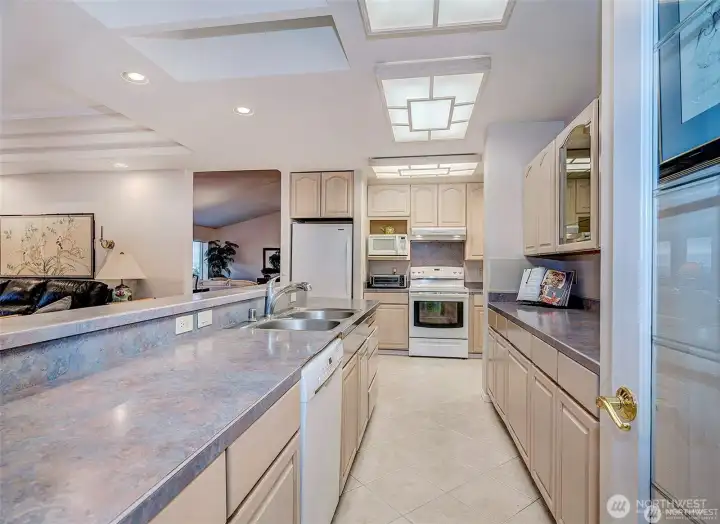 Walk Through Kitchen Area Family Room On The Left.