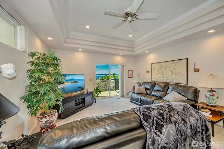 Family Room Off The Kitchen.