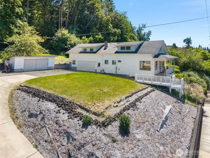 Attached 2-car garage and a detached huge shed! Attached 2-car garage and a detached huge shed!