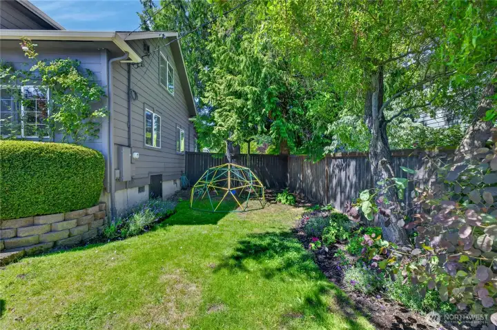 Lower yard