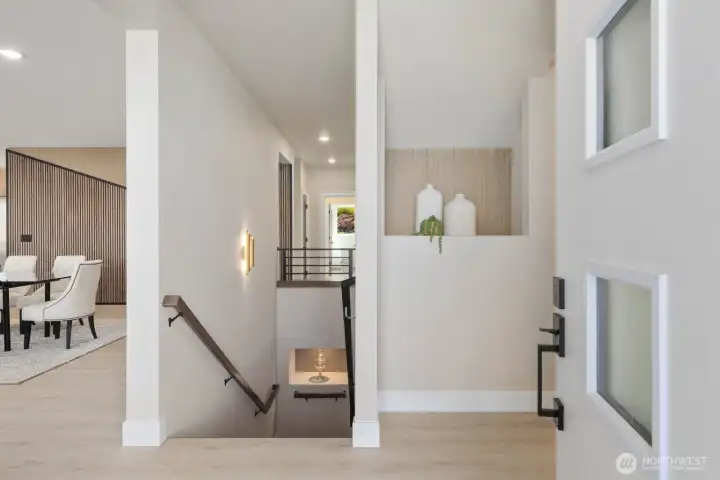 Enter to raised ceilings and striking design Enter to raised ceilings and striking design