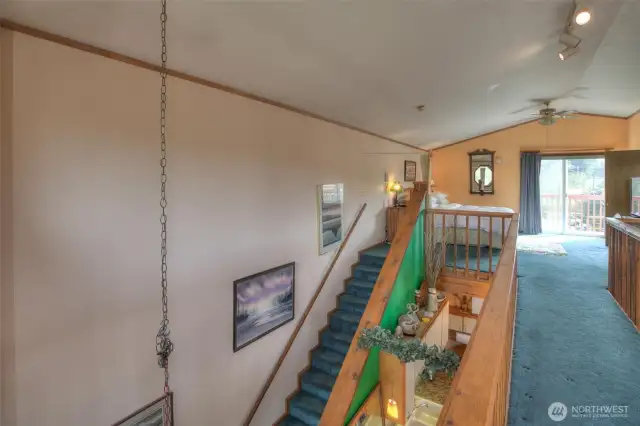 Pictures of top floor loft bedroom doesn't do justice in showing actual LARGE size!