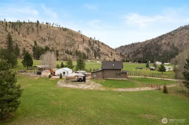 Situated on 3.11 acres.