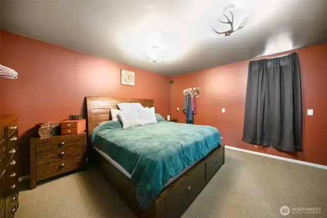 Bedroom #3 downstairs has a window, but may not meet current ingress/egress.