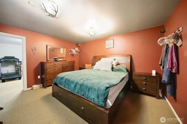 Bedroom #3 downstairs.